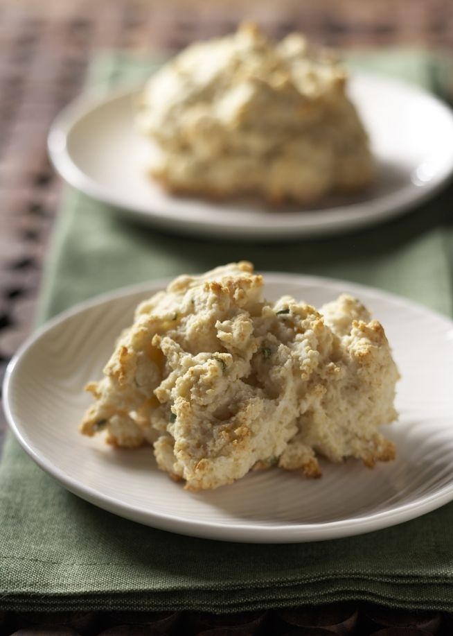 Chive Drop Biscuits